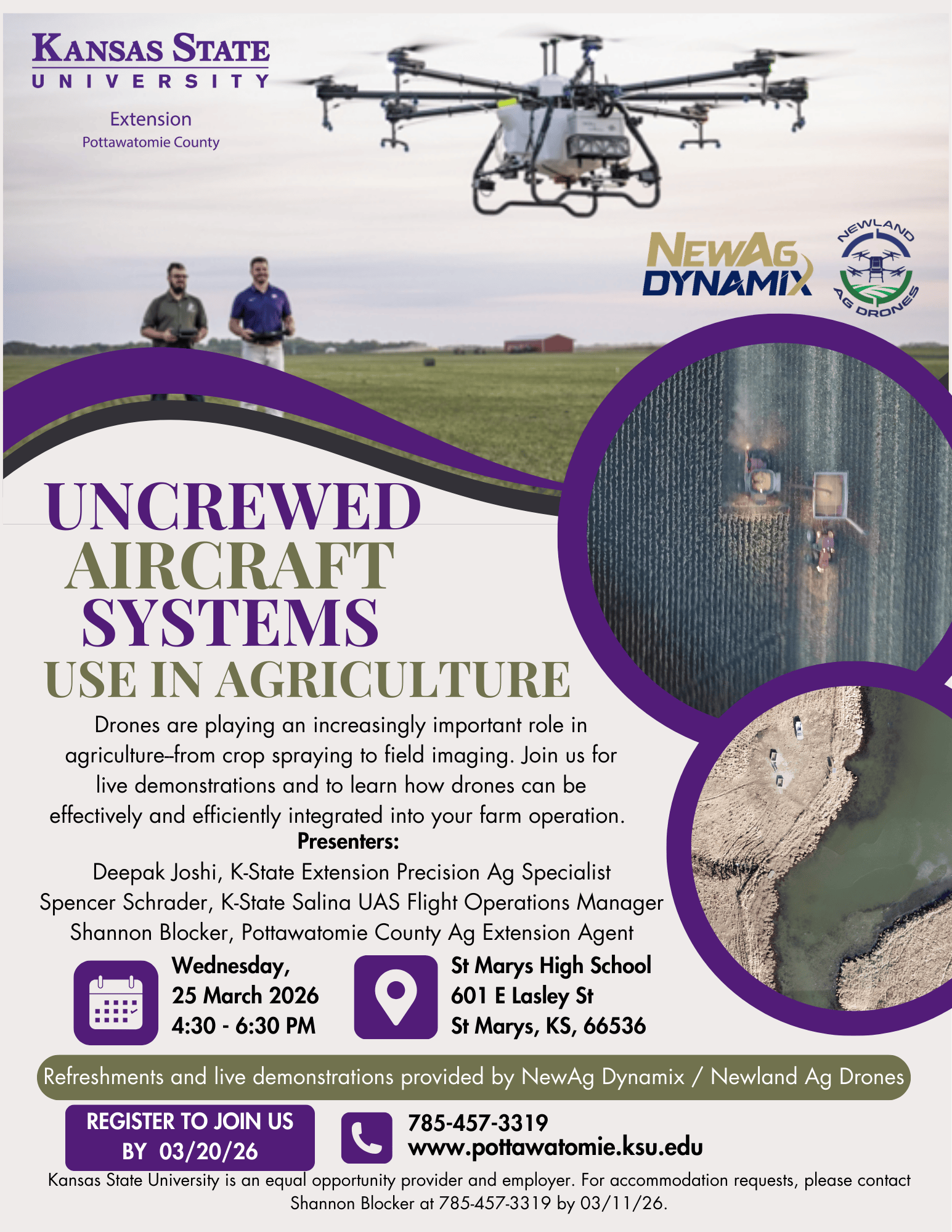 UAS Use in Ag flyer UAS Use in Ag flyer
